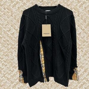 Burberry Men's Black Long Sleeve Shirt